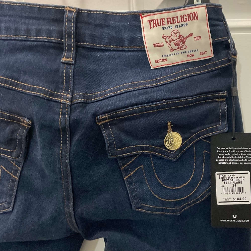 True religion JOEY STUDS SN FLAP FLARE.